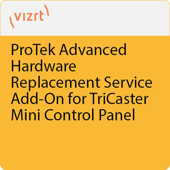 Vizrt ProTek Advanced Hardware Replacement Service Add-On for TriCaster Mini Control Panel