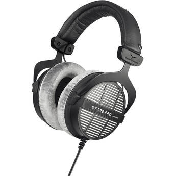 Beyerdynamic DT 990 PRO Over-Ear Open-Back Studio Headphones (Black and Gray)