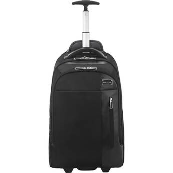 ECO STYLE Tech Exec Rolling Backpack (Black)