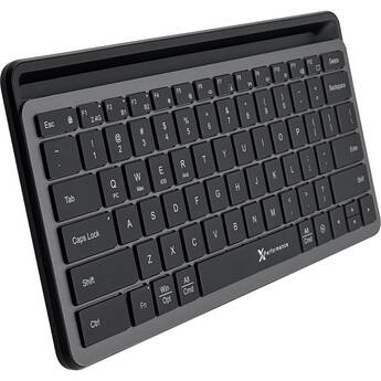 X9 Performance Compact Wireless Backlit Keyboard with Phone Dock (Black)