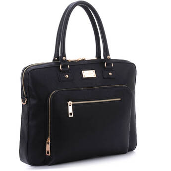 SANDY LISA London Shoulder Bag (Black)
