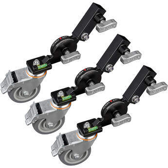 Impact Keygrip Pro Vari-Angle 4" Caster Set for 1" Legs