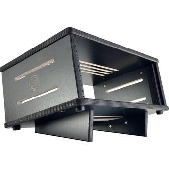 JamRacks Tabletop Studio Equipment Rack (4 RU, Black)