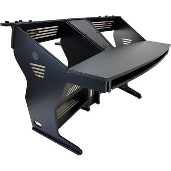 JamRacks VDesk Audio Workstation (28 RU, Black)