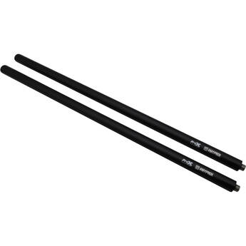 ProX Speaker Extension Pole with M20 Thread and 1-3/8" Adapter (Black, 36", 2-Pack)