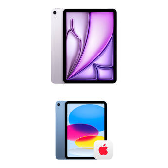 Apple 11" iPad Air Kit with AppleCare+ (M4, 512GB, Wi-Fi Only, Purple)