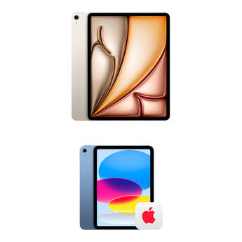 Apple 13" iPad Air Kit with AppleCare+ (M4, 128GB, Wi-Fi Only, Starlight)