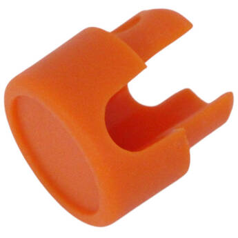 Cable Techniques Color Cap for Low-Profile 1/4" Phone Plug (Large, Orange)