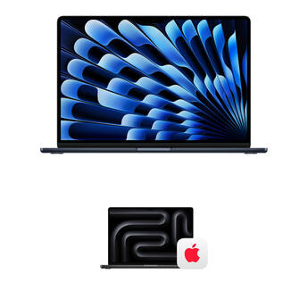 Apple 15" MacBook Air Kit with AppleCare+ (M5, Midnight)