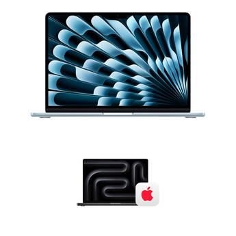 Apple 13" MacBook Air Kit with AppleCare+ (M5, Sky Blue)