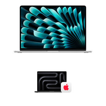Apple 15" MacBook Air Kit with AppleCare+ (M5, Silver)