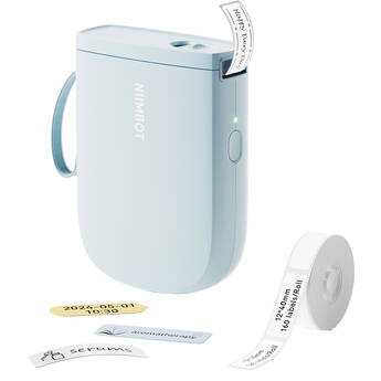 NIIMBOT D11H 1/2" Portable HD Smart Thermal Label Printer (Blue)