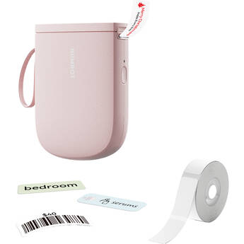 NIIMBOT D11H 1/2" Portable HD Smart Thermal Label Printer (Pink)