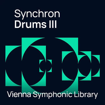 Vienna Symphonic Library Synchron Drums III Standard Library Virtual Instrument (Download)