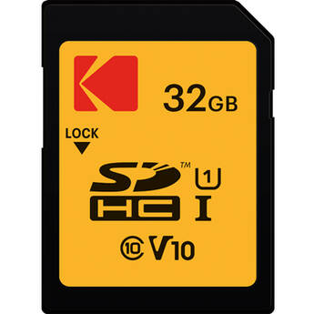 Kodak 32GB Premium Performance UHS-I SDHC Memory Card