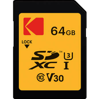 Kodak 64GB Ultra Performance UHS-I SDXC Memory Card