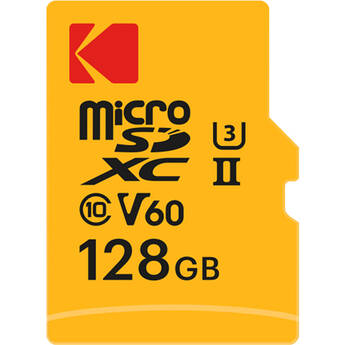 Kodak 128GB Ultra Pro Performance UHS-II microSDXC Card with SD Adapter