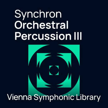 Vienna Symphonic Library Synchron Orchestral Percussion III Full Library Upgrade Virtual Instrument (Download)
