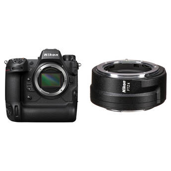 Nikon Z9 Mirrorless Camera with FTZ II Mount Adapter Kit