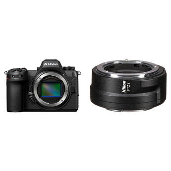 Nikon Z6 III Mirrorless Camera with FTZ II Mount Adapter Kit