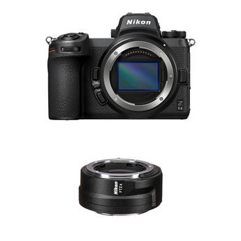 Nikon Z6 II Mirrorless Camera with FTZ II Mount Adapter Kit