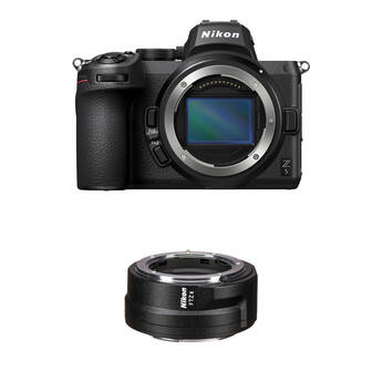 Nikon Z5 Mirrorless Camera with FTZ II Mount Adapter Kit