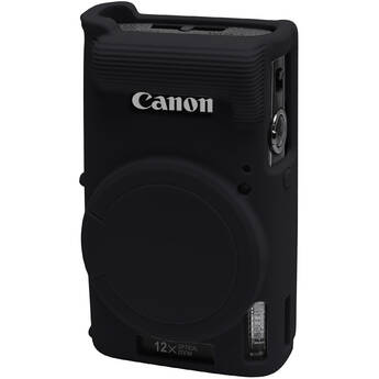 Easy Hood Silicone Protection Case for Canon PowerShot ELPH 360 (Black)