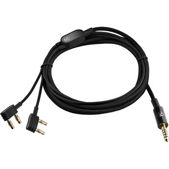 Austrian Audio TCCP1m4 Detachable Dual-Banana Plug to 4.4mm TRRRS Pentaconn Audio Cable (4.6')