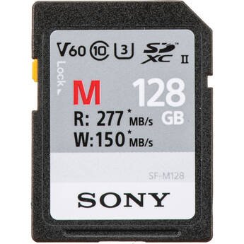 Sony 128GB SF-M UHS-II SDXC Memory Card (2-Pack)