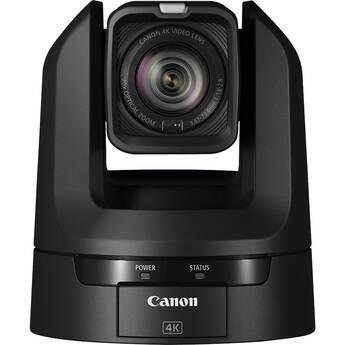 Canon CR-N300 4K NDI HX2 PTZ Camera with 20x Zoom (Satin Black)