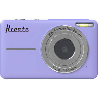 Kreate DC403L-AF 8MP Digital Point and Shoot Camera (Purple)