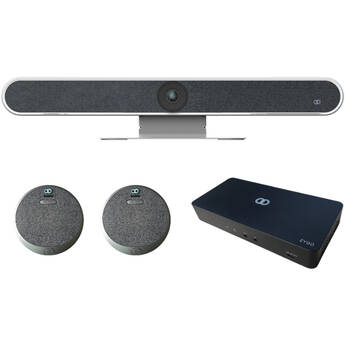 Boom Collaboration BYOD HALO Video Bar Kit for Large Rooms (White)
