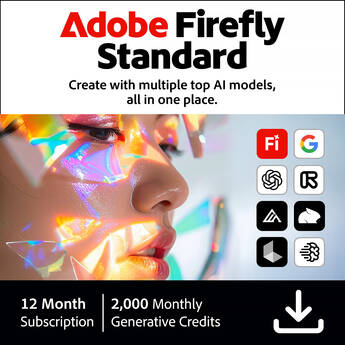 Adobe Firefly Standard (1-Year Subscription, Standalone)