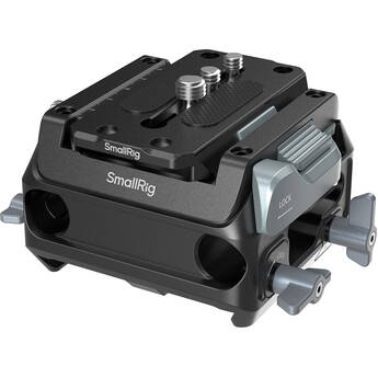 SmallRig Manfrotto-Type Mount Plate Kit with 15mm Dual-Rod Clamp