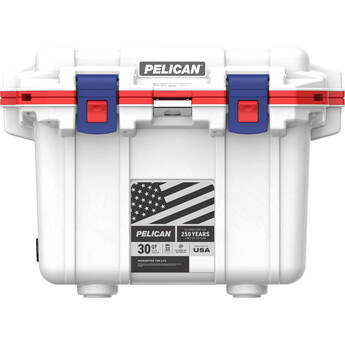 Pelican 30QT Elite Cooler (America 250 Limited Edition Red / White / Blue)