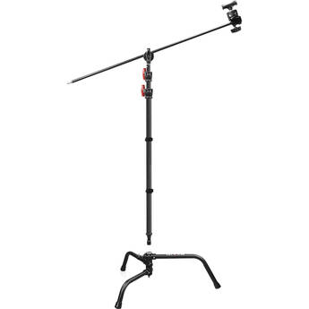 SHAPE C-Stand with 40" Arm and Turtle Base (Black, 9.7')