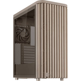 ASUS ProArt PA401 Wood Edition Mid-Tower Case with Tempered Glass Panel (Beige)