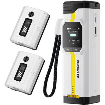 PHOTOOLEX BB Pro Portable Charger and NP-FZ100 Battery Kit