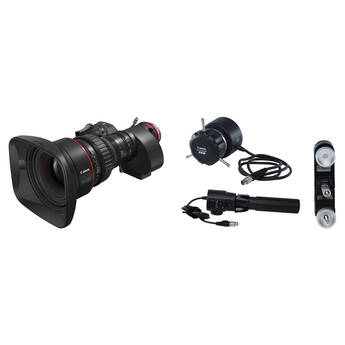 Canon CINE-SERVO 15-120mm T2.95-3.9 Zoom Lens Kit with SS-41-IASD Servo (PL)