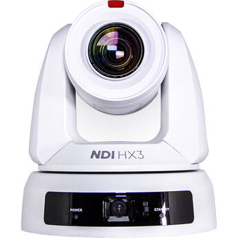 Marshall Electronics CV625 UHD 4K Dual PTZ Camera with NDI HX3/2 & 25x Optical Zoom (White)
