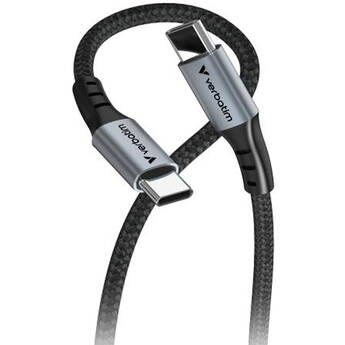 Verbatim USB-C 2.0 100W Sync & Charge Cable (3.93')