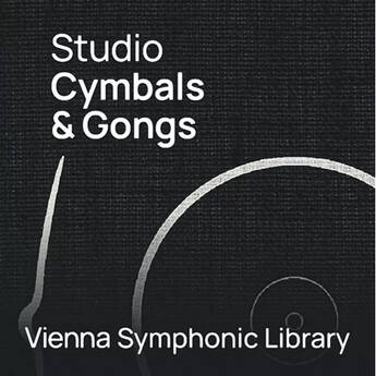 Vienna Symphonic Library Studio Cymbals & Gongs Virtual Instrument Plug-In