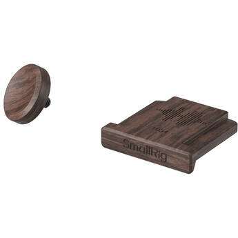 SmallRig Wooden Hot Shoe Cover and Shutter Button for FUJIFILM Cameras (Ebony)