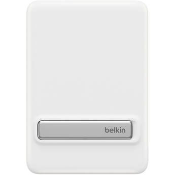 Belkin BoostCharge Slim Magnetic Power Bank with Stand (White, 5000mAh)