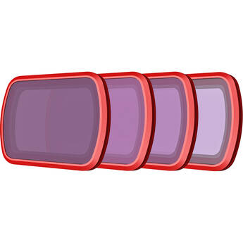 PGYTECH ND Filter Set for DJI Osmo Pocket 3 & 4 (3 to 6 Stops)