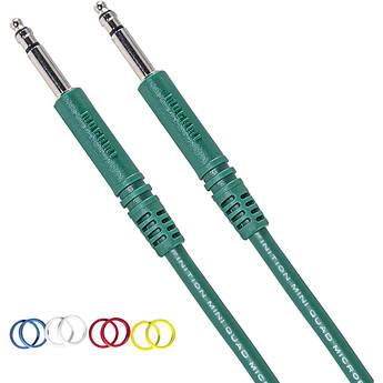 Mogami Bantam Tiny Telephone Patch Cable (Green, 6")