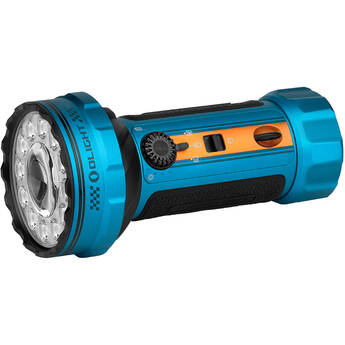 Olight Marauder Mini 2 Rechargeable Flashlight (Roadster Blue)