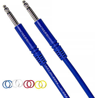 Mogami Bantam Tiny Telephone Patch Cable (Blue, 36")
