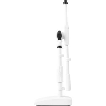 Shure by Gator Desktop Microphone Stand with Boom (White, 2-Pack)