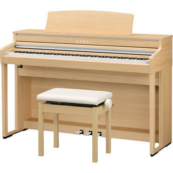 Kawai CA401 Digital Piano with Matching Bench (Light Oak)